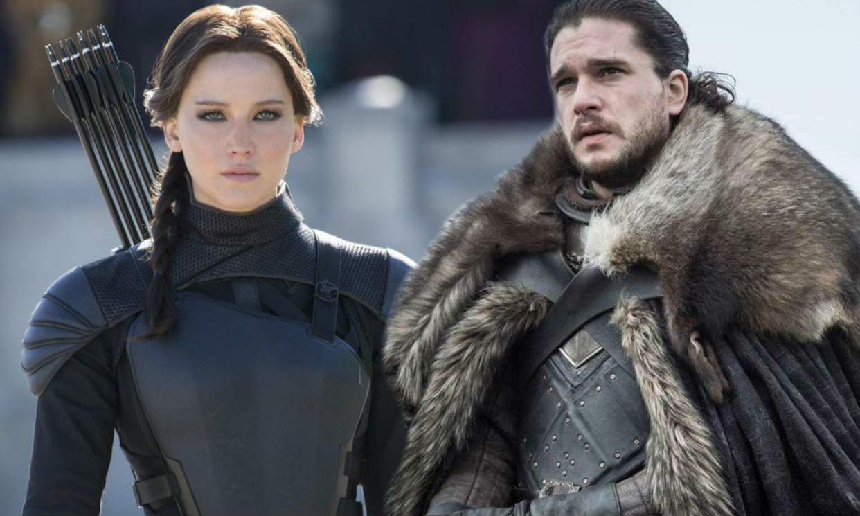 Did Game of Thrones rip off The Hunger Games? (Credit: Lionsgate/HBO)