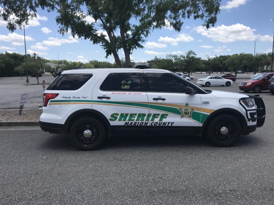 A Marion County Sheriff's Office vehicle.