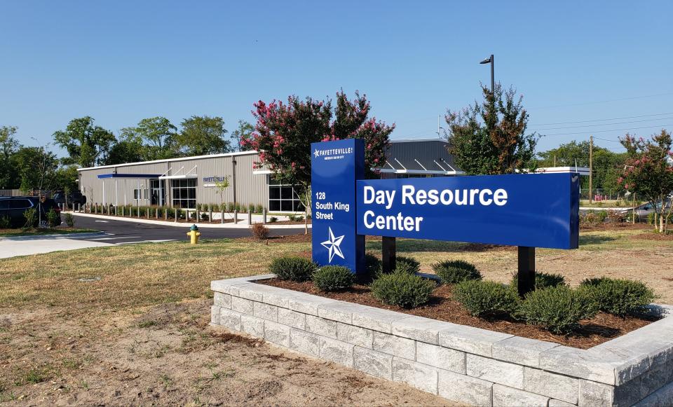 A ribbon-cutting for the Day Resource Center off U.S. 301/Eastern Boulevard downtown was held on Monday morning Aug. 21, 2023. The center, funded by a mix of state and federal grants, is designed to assist the homeless population.