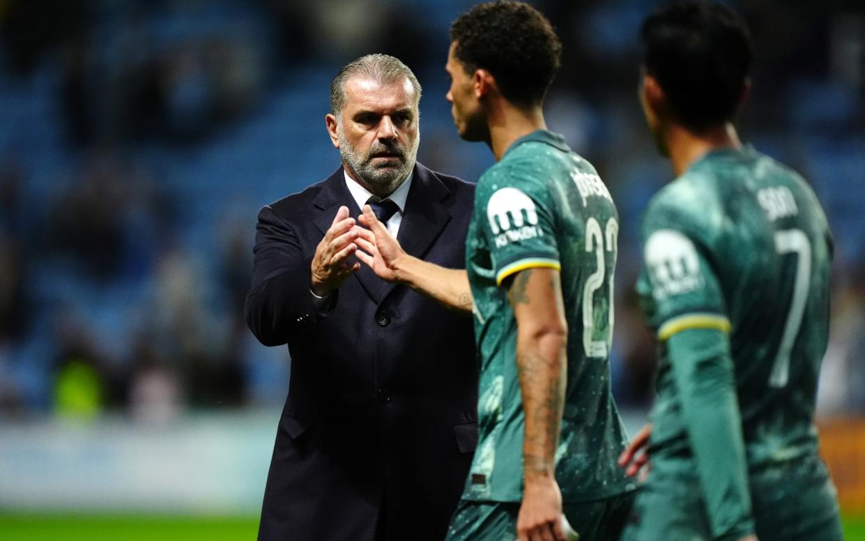 Brennan Johnson saves Ange Postecoglou blushes as Spurs beat Coventry in League Cup