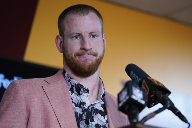 Washington Commanders QB Carson Wentz has surgery on finger, may miss Week  10 vs. Philadelphia Eagles - 6abc Philadelphia