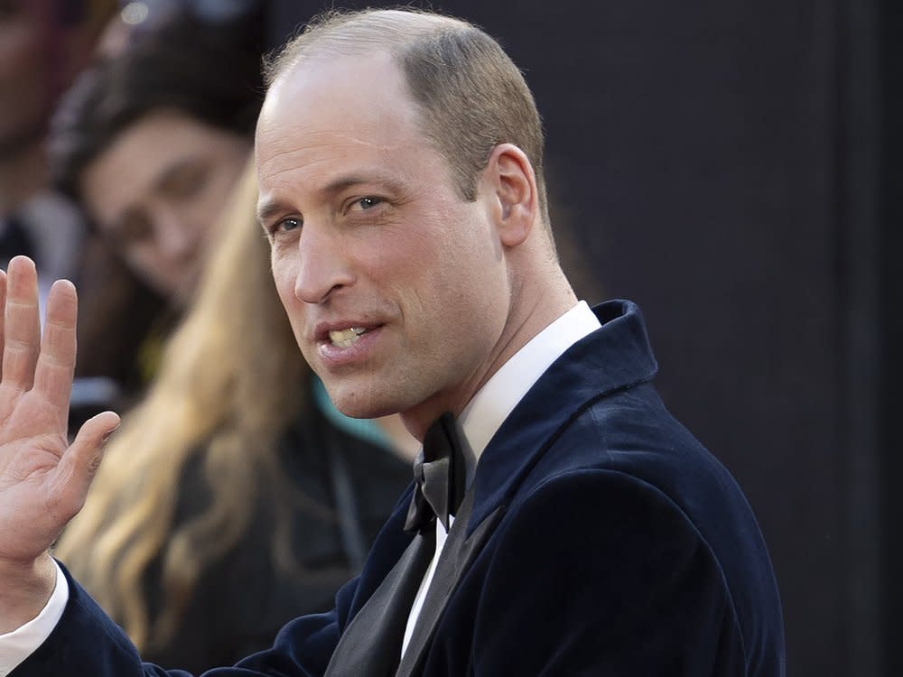 Prinz William war im Februar bei den BAFTA Film Awards. (Bild: ddp)
