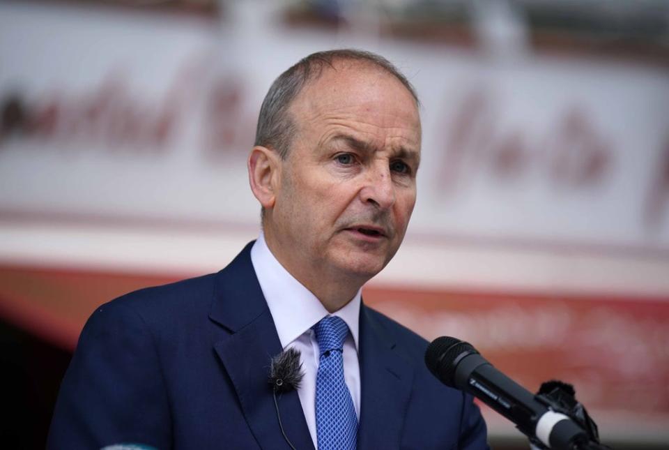 Irish premier Micheal Martin will hold talks with political leaders in Belfast on Friday amid ongoing deadlock at Stormont over the Northern Ireland Protocol (Niall Carson/PA) (PA Wire)