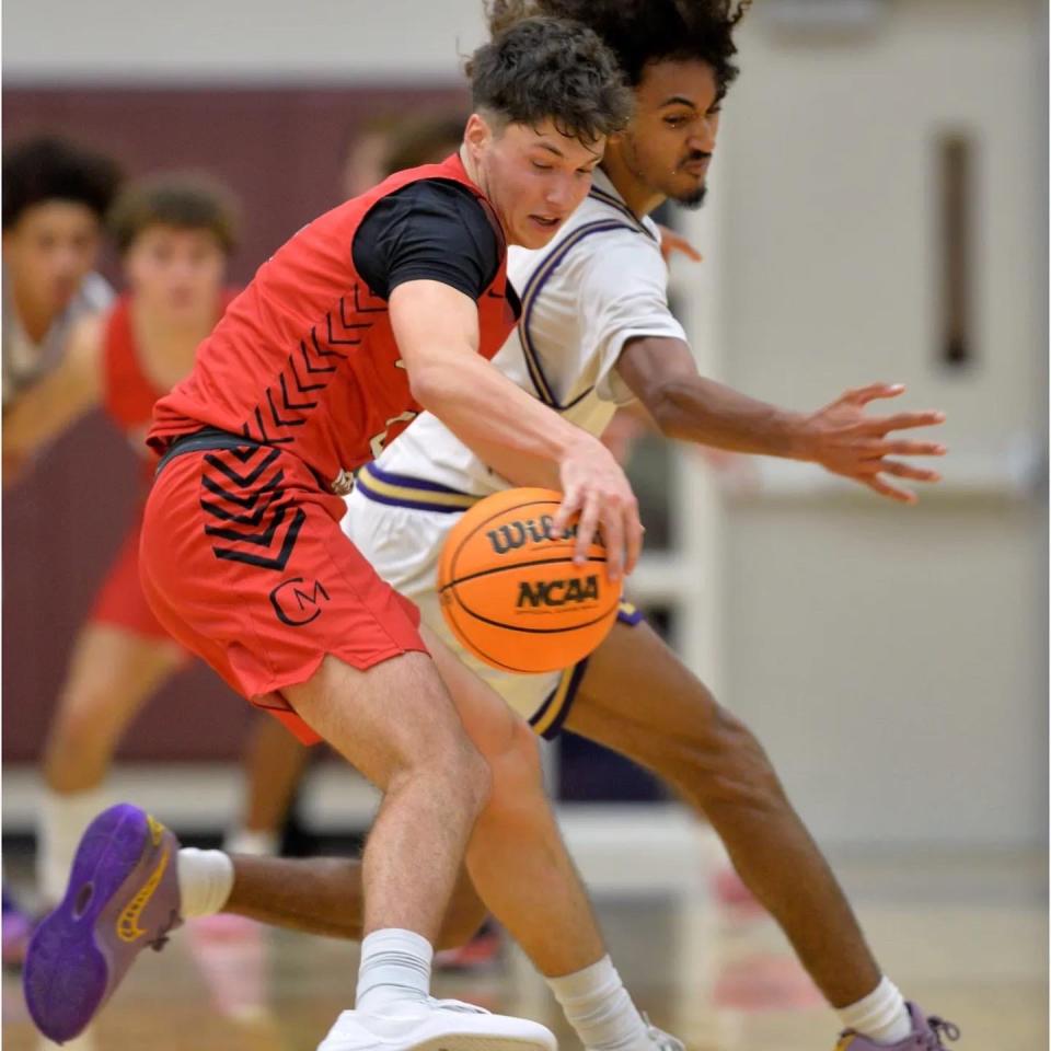 Cardinal Mooney senior Connor Heald is averaging 19.5 points per game, tops on the Cougars.