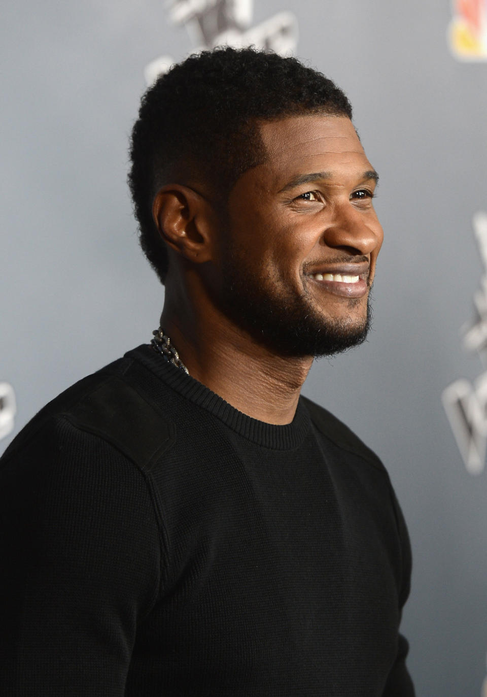 HOLLYWOOD, CA - MARCH 20:  Singer Usher arrives at the screening of NBC's 'The Voice' Season 4 at TCL Chinese Theatre on March 20, 2013 in Hollywood, California.  (Photo by Kevin Winter/Getty Images)