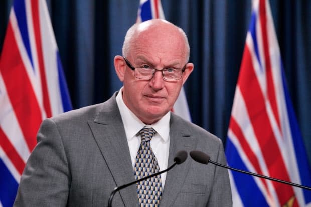 Public Safety Minister Mike Farnworth said logical places for travellers to be stopped are at B.C. Ferries terminals and the roads between the Lower Mainland and Interior. (Mike McArthur/CBC - image credit)