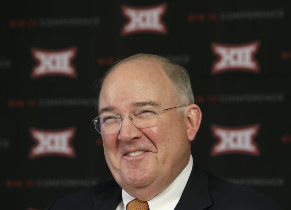 Mike Perrin became Texas' athletic director in 2015. (AP)