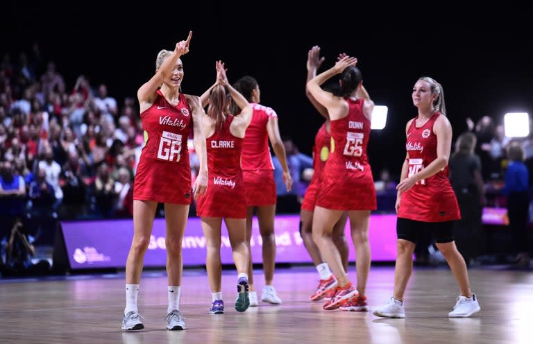 England play South Africa in their last World Cup group game on Thursday night, with coach Tracey Neville insisting the identity of their semi-final opponents is “irrelevant”.If England win, they are set to face Australia after their narrow win over New Zealand earlier in the day.South Africa, who are also in the last four, beat England in the last meeting between the sides this year.Neville said: “It is irrelevant what happens in the other group. If you want to stand on the top of the podium, you have to beat everyone. We have to keep the momentum.”England — led by skipper Serena Guthrie — beat Trinidad and Tobago 72-46 on Wednesday night.* * * Start timeSouth Africa vs England gets underway at 8pm tonight. * * * Live streams and TV informationThe match at the 11,000-capacity M&S Bank Arena in Liverpool is available to watch live on Sky Sports Netball and Sky Sports Mix. Viewers can watch tonight's match and the rest of the competition for FREE on Sky Sports Youtube. Live coverage is also available on the BBC Sport website. * * * South Africa vs England ticketsFor ticket information, click here to access the Netball World Cup's official ticketing website.* * * Betting tips via Betfair | UK users only | Subject to change * South Africa to win: 7/4 * England to win: 2/5