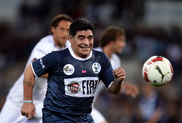 Diego Armando Maradona Fuente: AFP