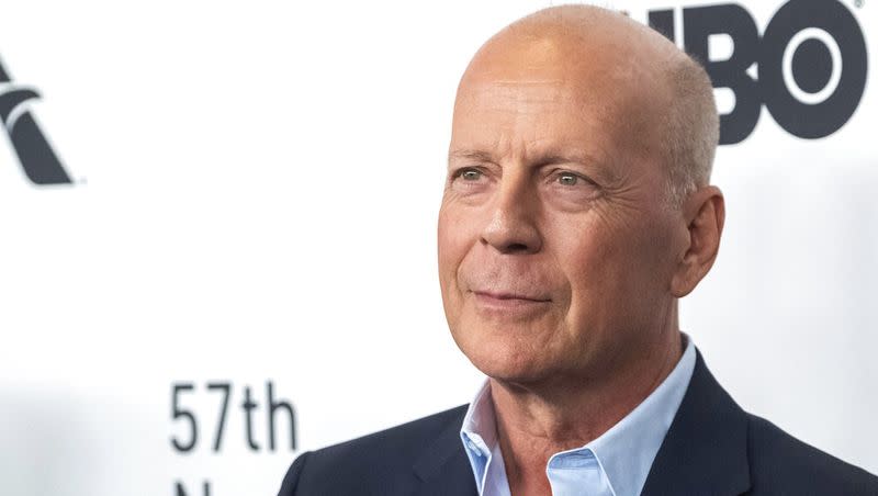 Bruce Willis attends the “Motherless Brooklyn” premiere in 2019.
