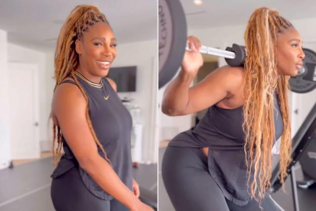 Serena Williams Shares Weight Training Workout: 'Back into the