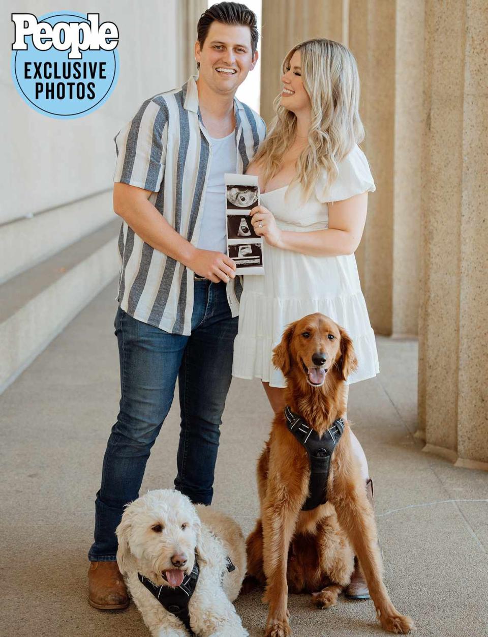 risatphotography  Austin Burke and Lexy Burke with their dogs