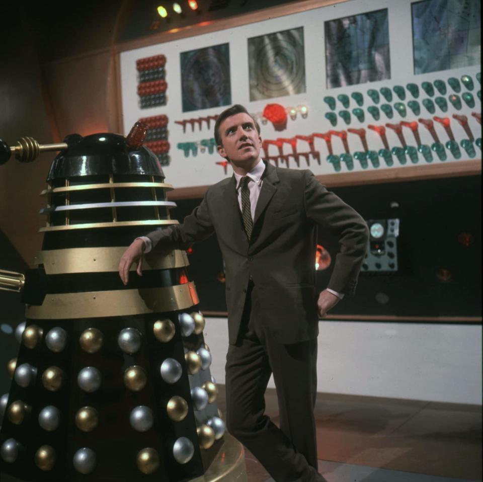 Roy Castle as Ian Chesterton, the Time Lord’s companion in Dr Who and the Daleks (1965) - Shutterstock