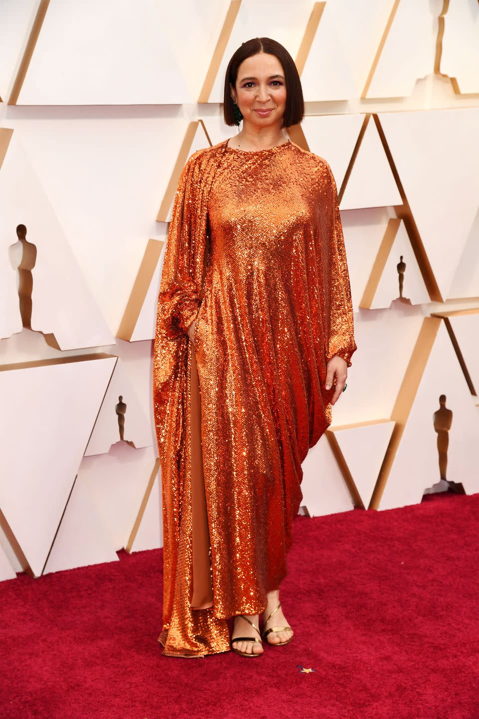 Geena Davis In a Plunging Neckline Dress at the Oscars Is Everything I Didn't Know I Needed