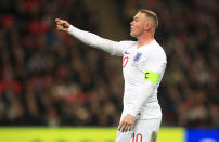 Rooney soon takes over as captain from Fabian Delph (Mike Egerton/PA)