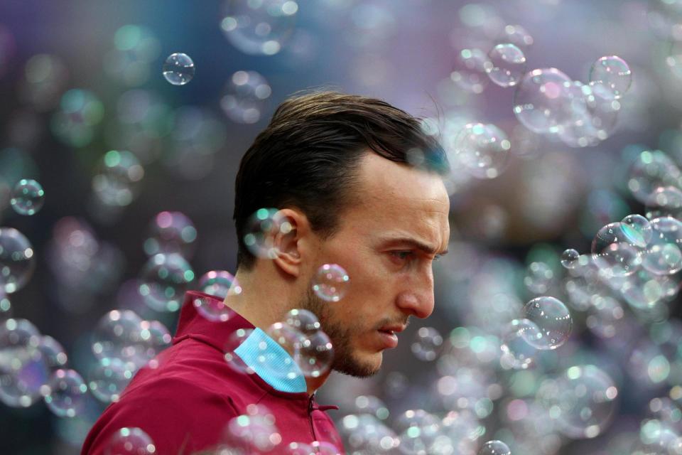 Hammer | Mark Noble is closing in on 400 West Ham appearances: Getty Images