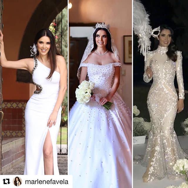La boda de Marlene Favela