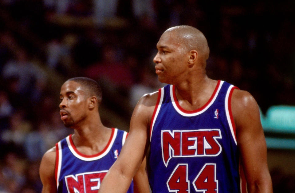 Derrick Coleman and Kenny Anderson