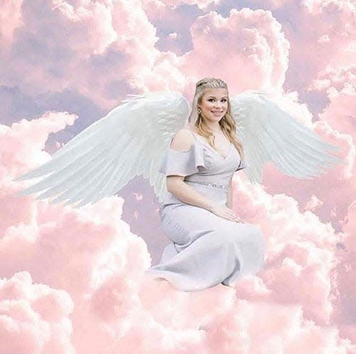 An image created by the Bailey family for Tristyn's memorial.