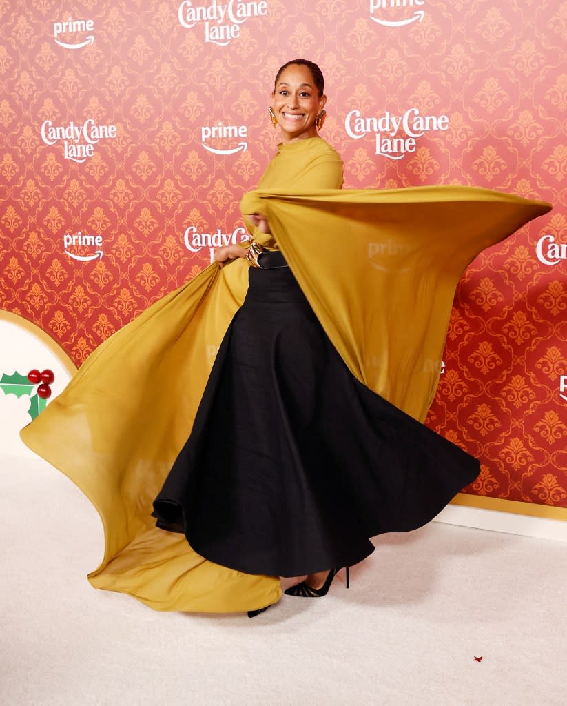 Tracee Ellis Ross Twirls on Red Carpet