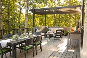 Privacy is expected to be one of the biggest outdoor living trends for 2022.