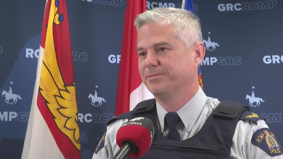 Cpl. Gavin Moore of the RCMP says 