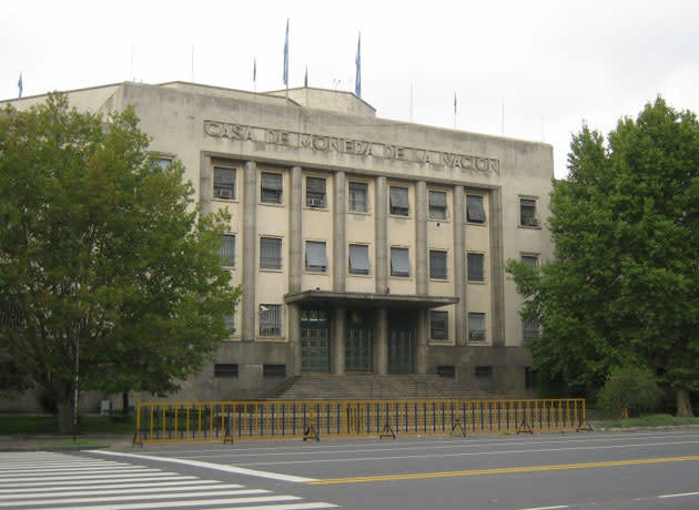 La Casa de Moneda Argentina es la encargada de acuñar las monedas y billetes argentinos