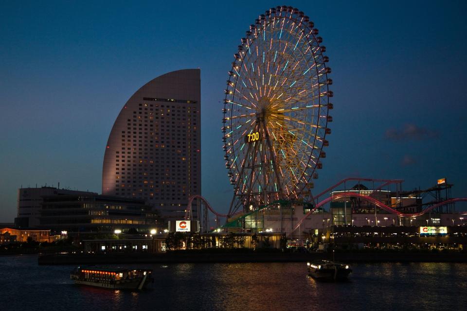 Cosmo Clock 21 in Yokohama, Japan