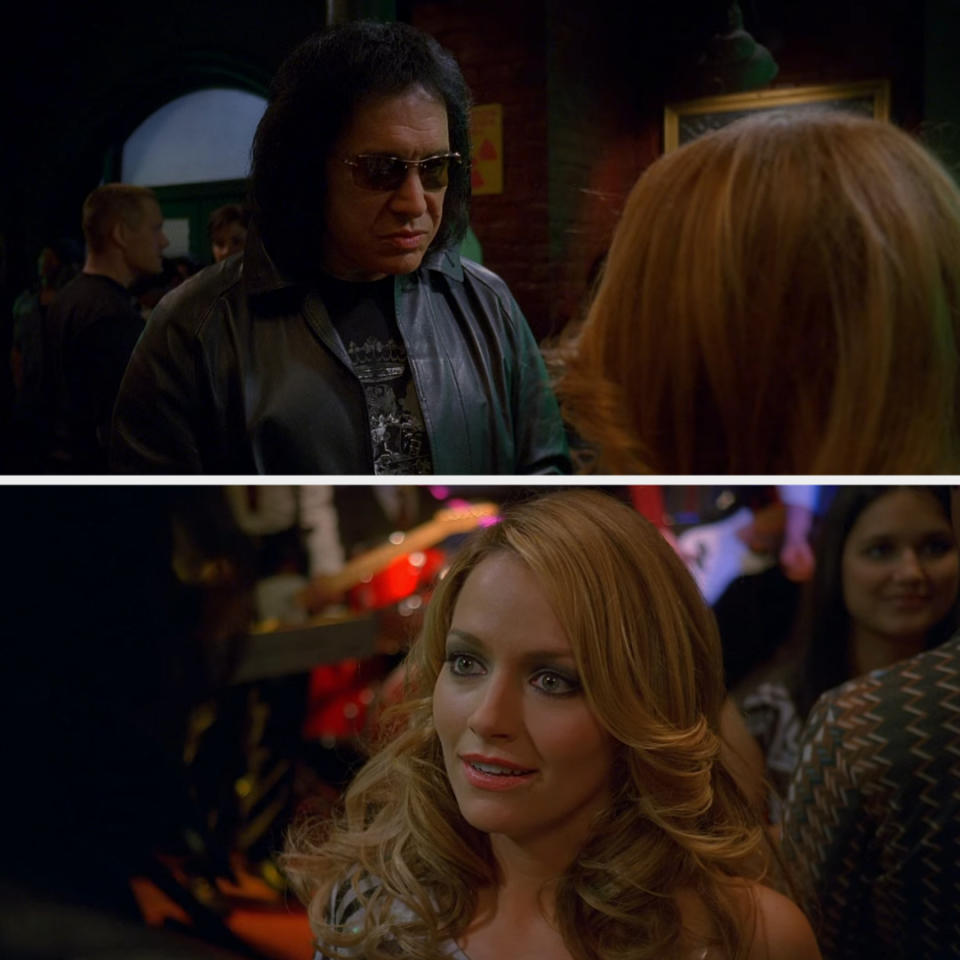 Gene Simmons has a heartfelt scene with Amanda during Season 3