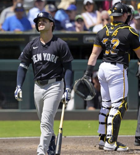 MLB spring training: New York Yankees defeat Pittsburgh Pirates