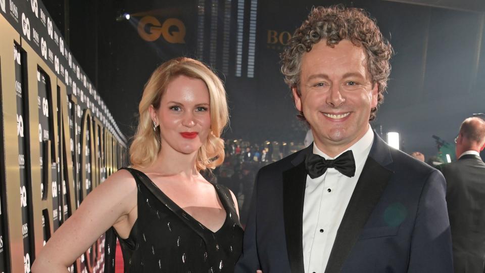 Anna Lundberg and Michael Sheen attend the the GQ Men Of The Year Awards 2019