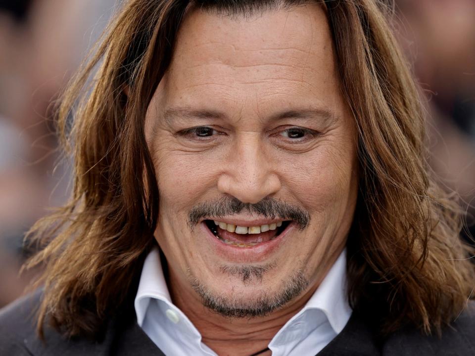 Johnny Depp’s teeth were branded ‘rotten’ at Cannes in 2023 (Getty Images)