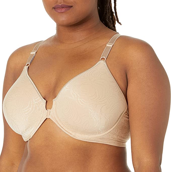 Bali Women's Comfort Revolution Front-Close Shaping Underwire Bra