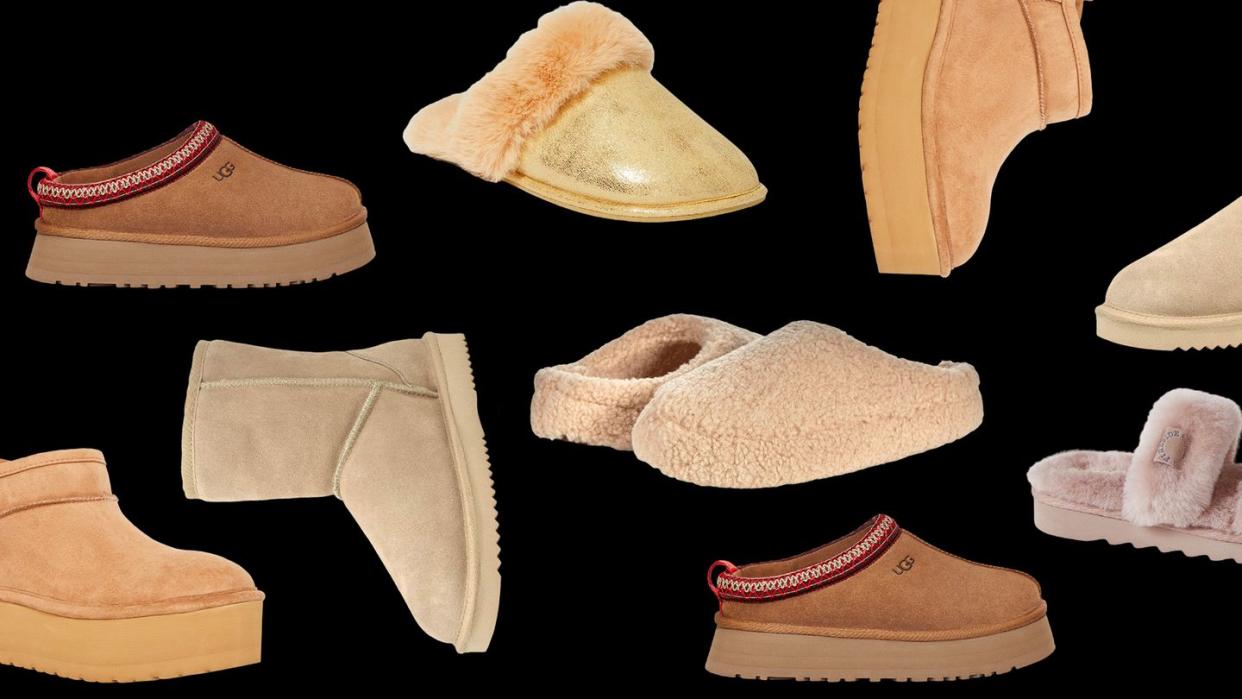 a group of ugg slipper dupes