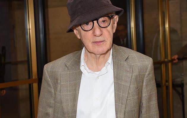 Woody Allen at a recent event. Source: Getty