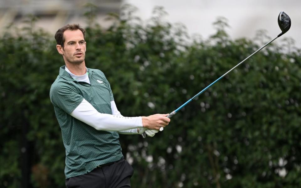 Sir Andy Murray – Andy Murray tees off in the BMW Championship Pro-Am alongside Jimmy Anderson