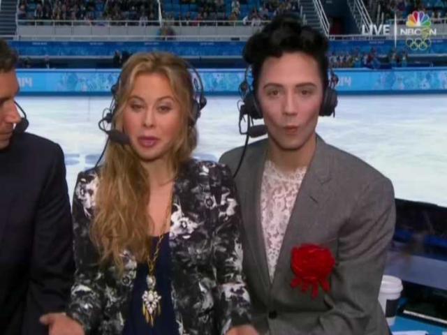 Tara Lipinski, Johnny Weir join NBC's Super Bowl coverage