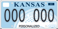 The Kansas Department of Revenue offers vehicle owners a chance to buy personalized license plates.