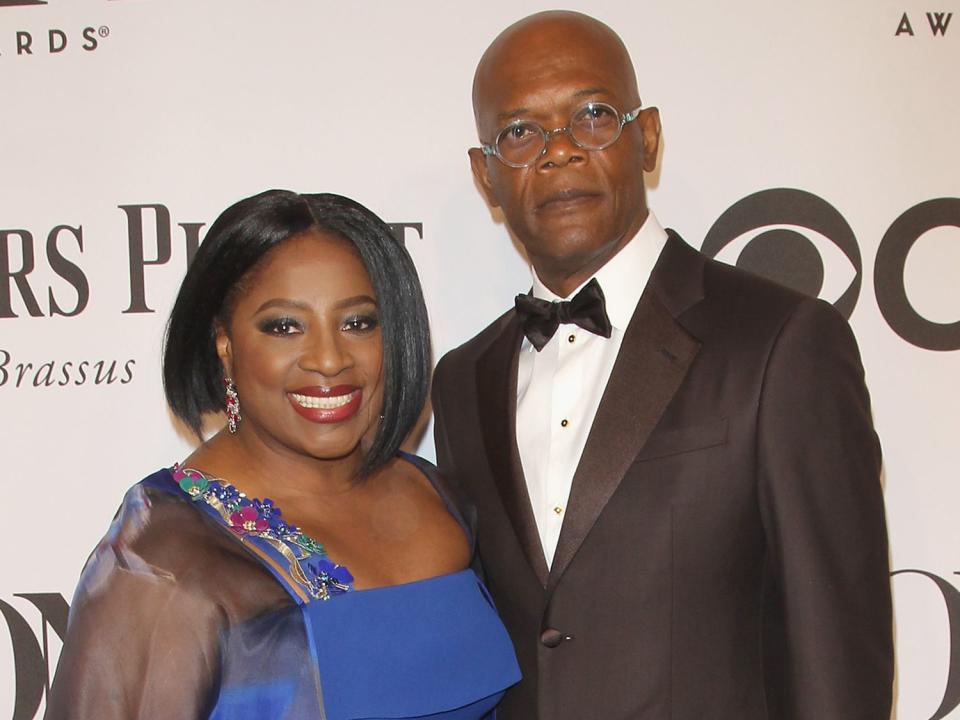 LaTanya Richardson and Samuel L. Jackson attend American Theatre Wing's 68th Annual Tony Awards at Radio City Music Hall on June 8, 2014 in New York City