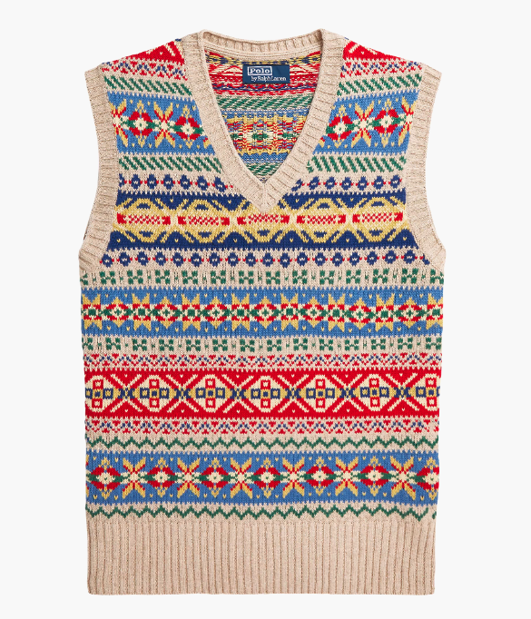 Men's Polo Ralph Lauren Fair Isle sweater vest