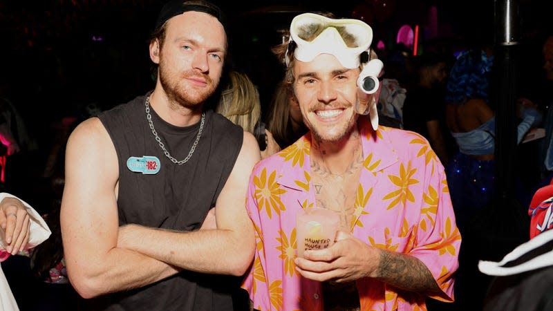 Finneas and Justin Bieber