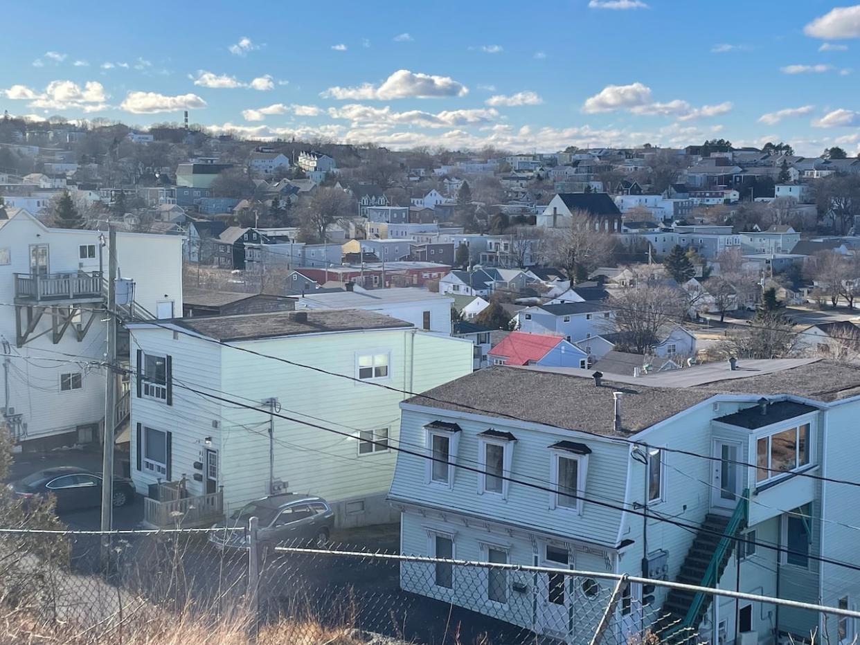 More than 400 residential properties in Saint John's lower west-side neighbourhoods are facing assessment increases of more than 46 per cent for 2024. (Graham Thompson/CBC - image credit)