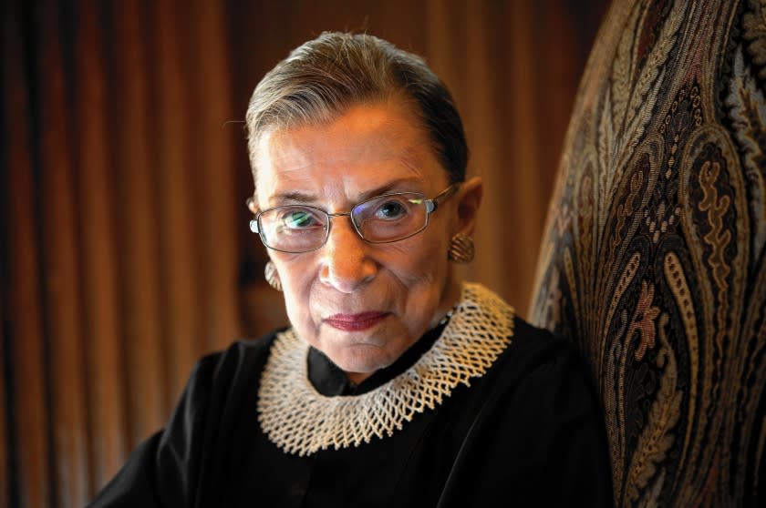 Supreme Court Justice Ruth Bader Ginsburg, now celebrated by some as the Notorious R.B.G., is starting her 22nd year on the high court.