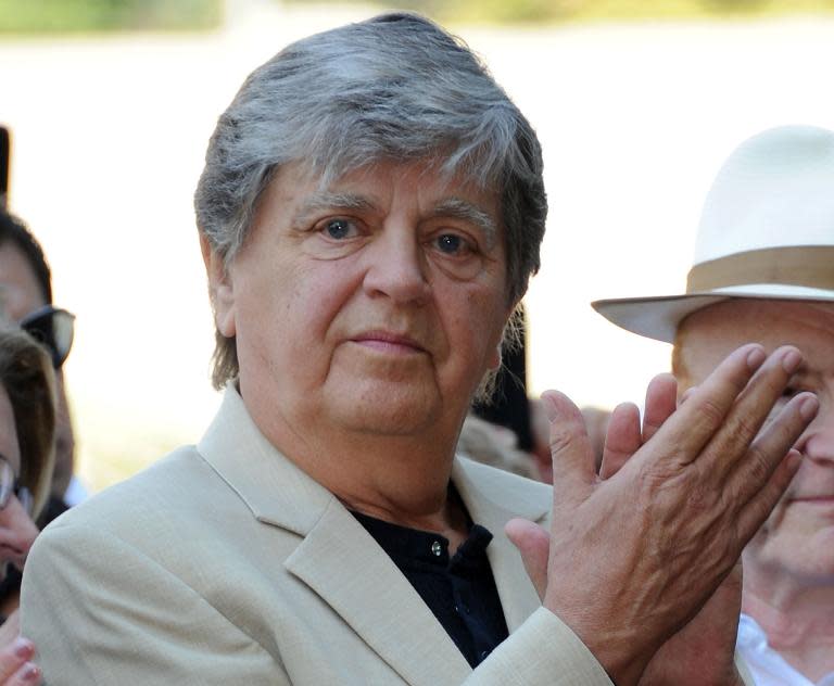 A file photo dated September 7, 2011 shows US singer Phil Everly attending the Buddy Holly Hollywood Walk Of Fame Induction Ceremony in Hollywood, California