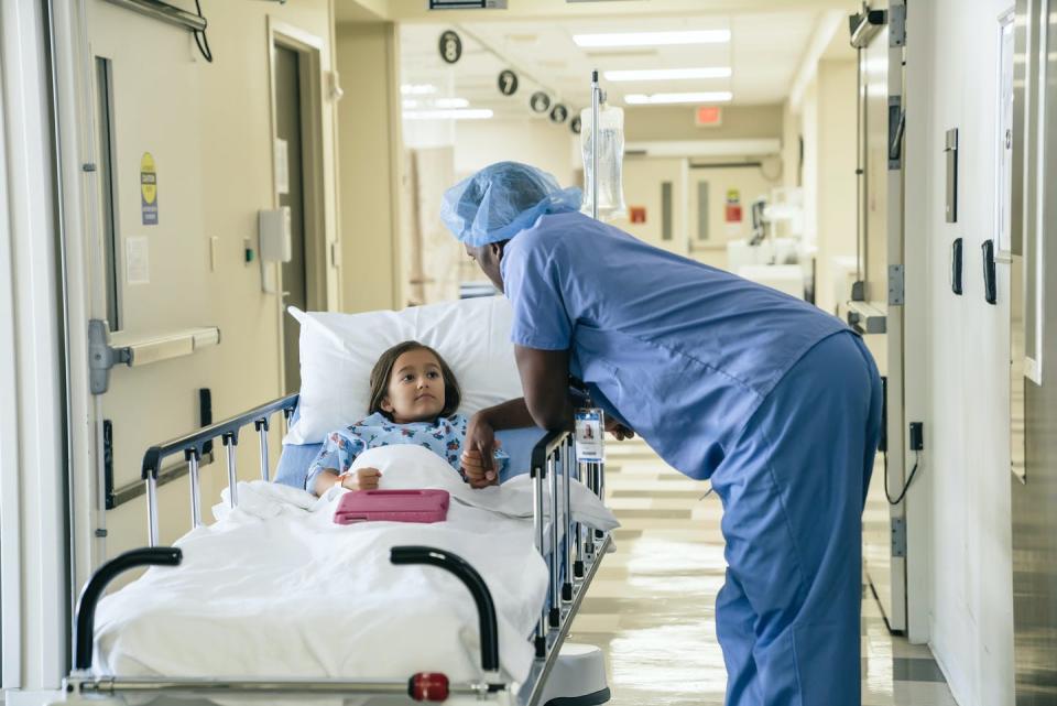 <span class="caption">Silver loading is still available to other states.</span> <span class="attribution"><a class="link " href="https://www.gettyimages.com/detail/photo/doctor-holding-hand-of-girl-in-hospital-gurney-royalty-free-image/925542186?adppopup=true" rel="nofollow noopener" target="_blank" data-ylk="slk:Getty Images / FS Productions;elm:context_link;itc:0;sec:content-canvas">Getty Images / FS Productions</a></span>