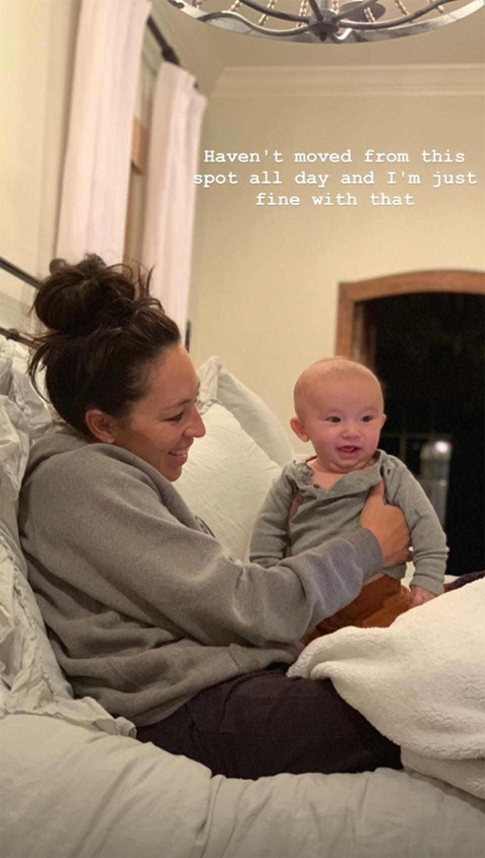 Joanna Gaines Relaxes with Son Crew After Announcing TV Return