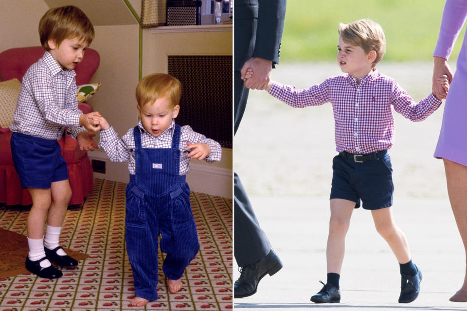 George Has a Similar Style to His Dad in 2017