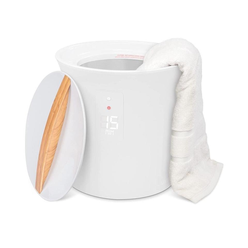 <p><a href="https://go.redirectingat.com?id=74968X1596630&url=https%3A%2F%2Fwww.bedbathandbeyond.com%2FHome-Garden%2FLive-Fine-Bucket-Style-Towel-Warmer-White%2F34444524%2Fproduct.html&sref=https%3A%2F%2Fwww.elle.com%2Ffashion%2Fshopping%2Fg45293783%2Fbest-tech-gifts-for-women%2F" rel="nofollow noopener" target="_blank" data-ylk="slk:Shop Now;elm:context_link;itc:0;sec:content-canvas" class="link ">Shop Now</a></p><p>Bucket Style Towel Warmer</p><p>$99.99</p>