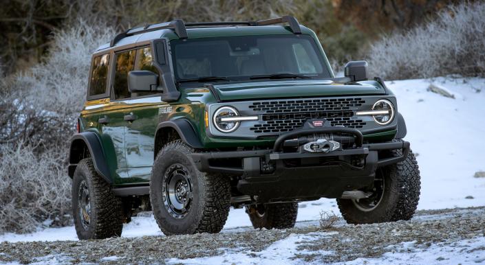 The 2022 Ford Bronco Everglades.