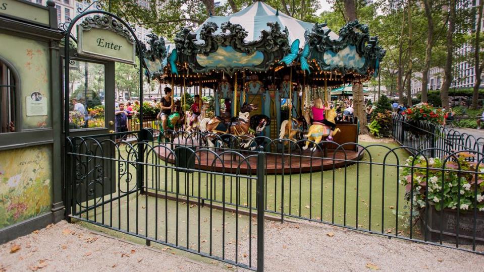 bryant park, midtown west, manhattan, nyc